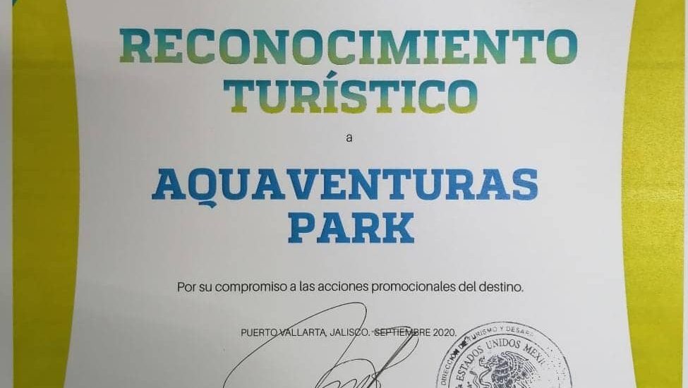 Reconocimiento Aquaventuras 2